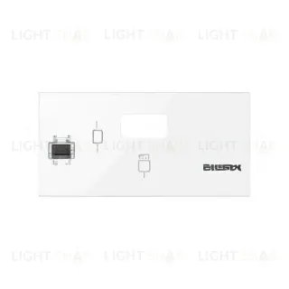 Розетка USB 2.0 тип А одинарная для передачи данных Simon 100, винтовой зажим, белый глянец 10000561-039+10001091-130 10000561-039 + 10001091-130