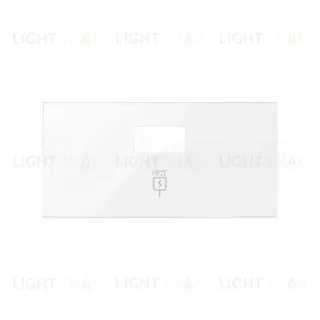 Розетка USB одинарная для зарядки Smart Charge 2,1А/5В Simon 100, винтовой зажим, белый глянец 10000380-039+10001097-130 10000380-039 + 10001097-130