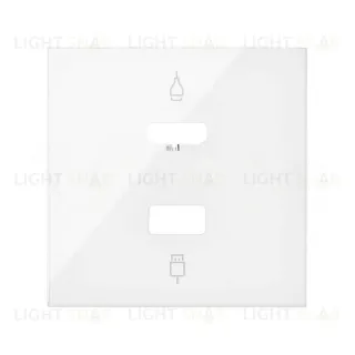 Розетка HDMI v1.4 + USB 2.0 тип A Simon 100, белый глянец 10000563-039+10001095-130 10000563-039 + 10001095-130