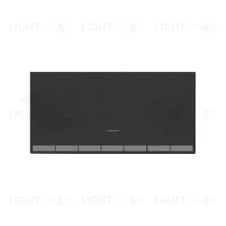 Светорегулятор с отсечкой фазы (2/3 провода) 0-240Вт (0-100Вт LED) Simon 100 230В, черный матовый 10000321-039+10001020-238 10000321-039 + 10001020-238