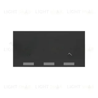 Выключатель управления жалюзи 50-700 ВA/230В Simon 100, черный матовый 10001358-039+10001080-238 10001358-039 + 10001080-238