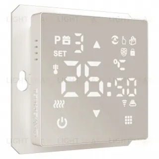 Умный сенсорный Wi-Fi терморегулятор для теплого пола Werkel 16А/3500Вт, дымчатый a065138 a065138