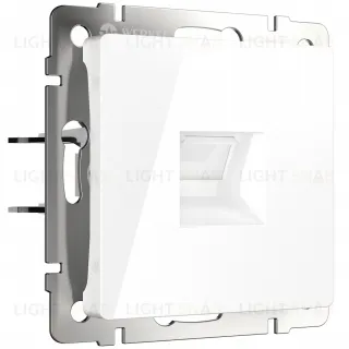 Интернет розетка одинарная RJ-45 cat. 6A экранированная Werkel белый a069683 a069683