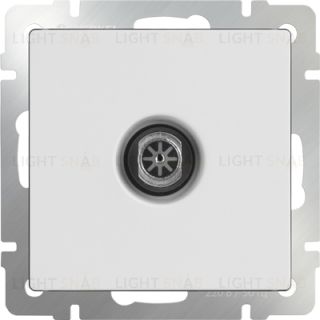 ТВ-розетка проходная Werkel белый a051116 a051116