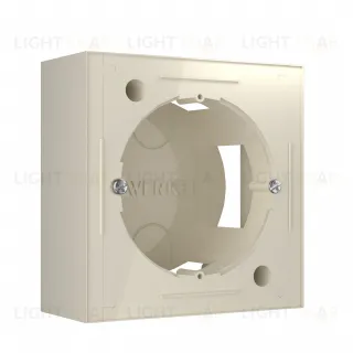 Коробка накладного монтажа Werkel, слоновая кость a053526 a053526
