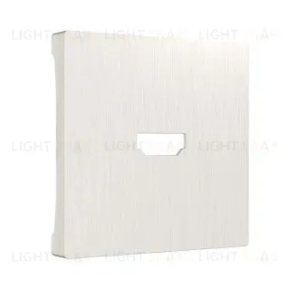 Розетка HDMI Werkel, перламутровый рифленый a051121+Накладка для розетки HDMI Werkel, перламутровый рифленый a051121 + a040901