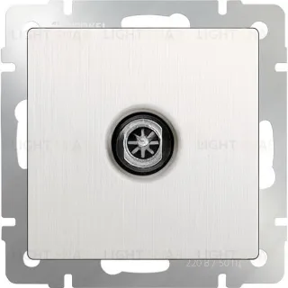 ТВ-розетка оконечная Werkel, перламутровый рифленый a051171 a051171