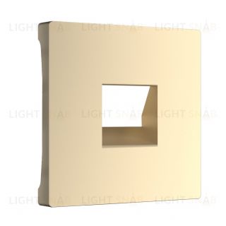 Телефонная розетка одинарная Werkel RJ-11 шампань a051123+a052541 a051123 + a052541