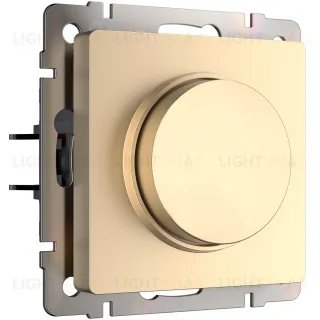 Светорегулятор поворотный Werkel до 600 Вт, шампань a069596 a069596