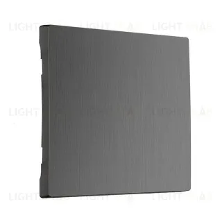 Выключатель одноклавишный перекрестный Werkel 10A/250В (из 3-х мест), графит рифленый a051117+Клавиша для выключателя перекрестного Werkel (графит рифленый) a051117 + a050759