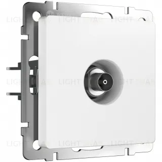 ТВ-розетка оконечная Werkel белый матовый a062409 a062409