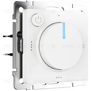 Терморегулятор электромеханический Werkel для теплого пола с датчик пола, белый матовый a062404 a062404