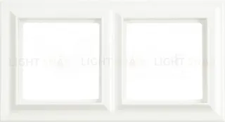 Рамка двойная Jung Eco Profi Standart слоновая кость EPS482 EPS482