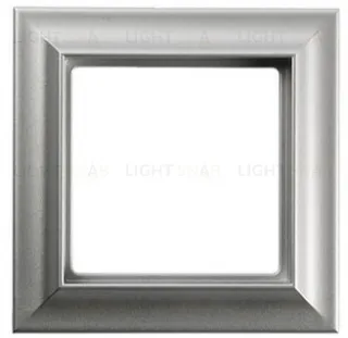 Рамка одинарная Jung Eco Profi Standart, алюминий EPS481AL EPS481AL