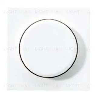 Светорегулятор JUNG поворотно-нажимной LED 3-60Вт., 20-210Вт ламп накал. и галог., белый глянец 1730DD+A1540WW 1730DD + A1540WW