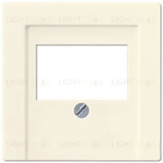 Розетка акустическая двойная Jung SLA2WW+A569PLT SLA2WW + A569PLT