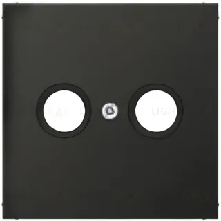 Телевизионная розетка проходная TV-FM Jung Eco Profi черный матовый EP561BFPLTVSWM+S2900-10 EP561BFPLTVSWM + S2900-10