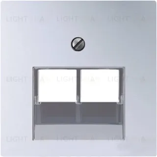 Розетка телефонная двойная Jung Eco Profi RJ11, алюминий EPUAE8-8UPO+EP569-2BFPLUAAL EPUAE8-8UPO + EP569-2BFPLUAAL