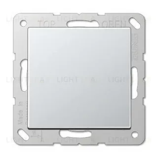 Розетка с заземлением с откидной крышкой Jung Eco Profi 16А/250В EP421KLAL EP421KLAL