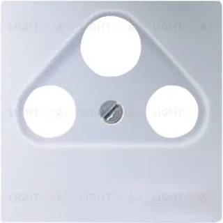 Телевизионная розетка проходная Jung TV-SAT-FM S4110+EP561BFPLSATAL S4110 + EP561BFPLSATAL