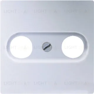 Телевизионная розетка проходная Jung TV-FM S2900-10+EP561BFPLTVAL S2900-10 + EP561BFPLTVAL