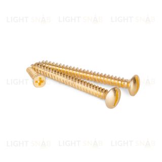 Винты для накладного выключателя 3шт. (золото) Ретро a038395 a038395