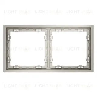 Рамка двойная Voltum S70, кашемир VLS100203 VLS100203