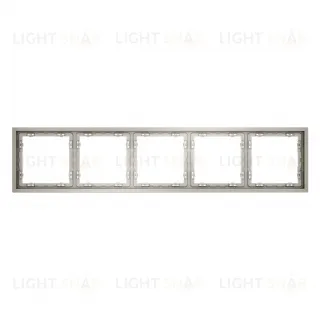 Рамка пятерная Voltum S70, кашемир VLS100503 VLS100503