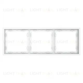 Рамка тройная Voltum S70, белый матовый VLS100302 VLS100302