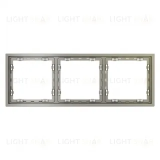 Рамка тройная Voltum S70, шелк VLS100304 VLS100304
