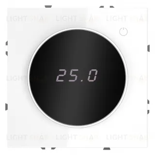 Регулятор теплого пола с датчиком пола Voltum S70 16А, белый глянцевый VLS070101 VLS070101