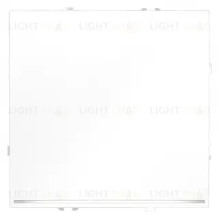 Выключатель одноклавишный проходной с подсветкой Voltum S70 10А, белый матовый VLS010402 VLS010402