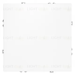 Заглушка с суппортом Voltum S70, белый матовый VLS080102 VLS080102