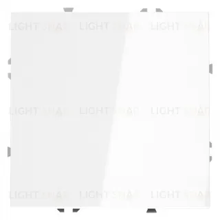 Выключатель одноклавишный кнопочный Voltum S70 10А, белый глянцевый VLS010601 VLS010601