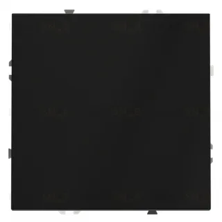 Выключатель одноклавишный Voltum S70 10А, черный матовый VLS010108 VLS010108