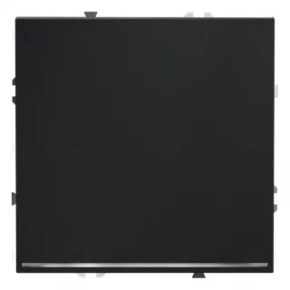 Выключатель одноклавишный проходной с подсветкой Voltum S70 10А, графит VLS010407 VLS010407