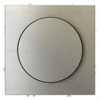 Светорегулятор поворотно-нажимной (LED 200Вт, галог. и лампы накал. 600Вт) Voltum S70, шелк VLS070304 VLS070304