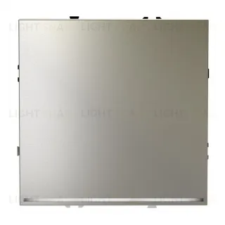 Выключатель одноклавишный проходной с подсветкой Voltum S70 10А, шелк VLS010404 VLS010404