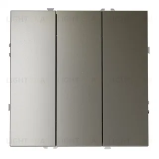 Выключатель трехклавишный Voltum S70 10А, шелк VLS030104 VLS030104