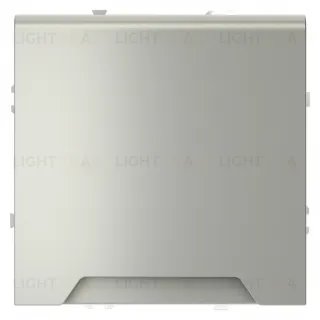 Розетка с заземлением со шторками и крышкой Voltum S70 16А, безвинтовой зажим, сталь VLS040305 VLS040305