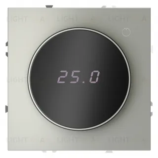 Регулятор теплого пола с датчиком пола Voltum S70 16А, сталь VLS070105 VLS070105