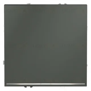 Выключатель одноклавишный с подсветкой Voltum S70 10А, титан VLS010206 VLS010206