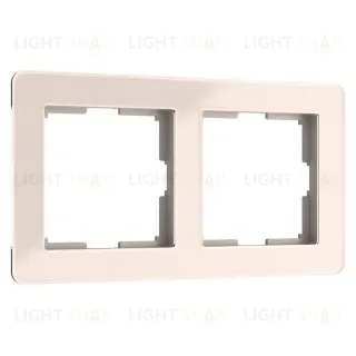 Рамка двойная Werkel Acrylic айвори a060538 a060538
