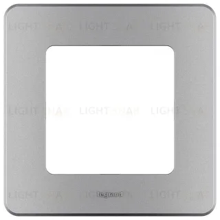 Рамка одинарная Daccord (Legrand) INSPIRIA алюминий 673932 673932