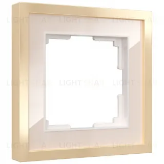 Рамка одинарная Werkel Baguette айвори-латунь a060233 a060233