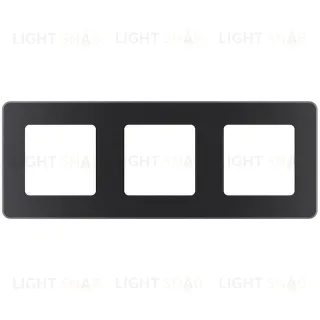 Рамка тройная Daccord (Legrand) INSPIRIA антрацит 673953 673953