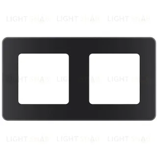 Рамка двойная Daccord (Legrand) INSPIRIA антрацит 673943 673943