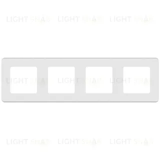 Рамка четверная Daccord (Legrand) INSPIRIA белый 673960 673960