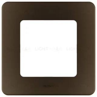 Рамка одинарная Daccord (Legrand) INSPIRIA бронза 673939 673939