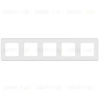 Рамка пятерная Daccord (Legrand) INSPIRIA белый 673970 673970